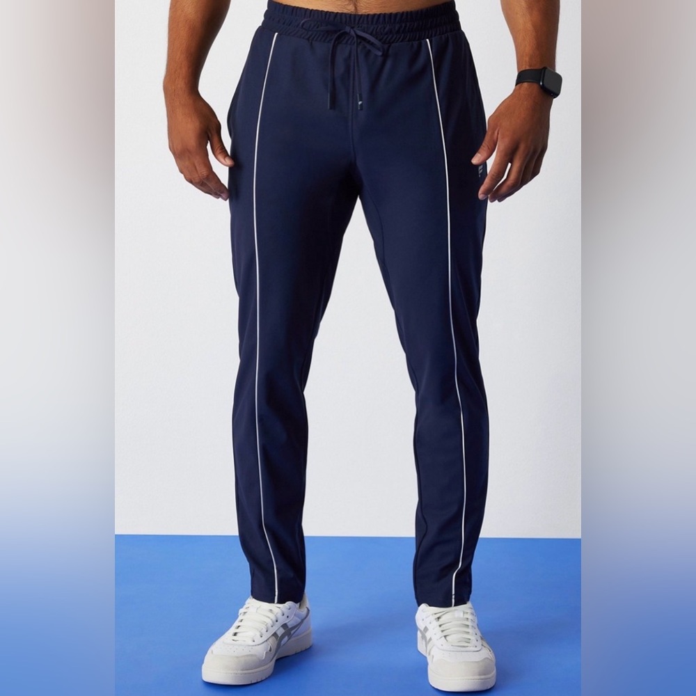 Fabletics Breakline Track Pant 15” waist s/m deep navy